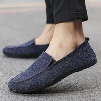 Chaussures décontractées à enfiler pour hommes YTisabella™ - Bleu