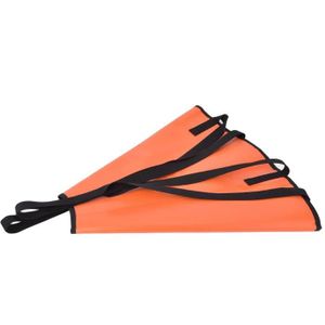 PORTE-KAYAK Ancre de mer de chaussette de dérive (Orange)