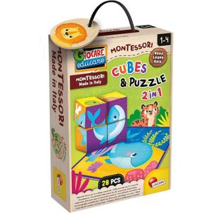 PUZZLE Montessori Cubes and.[Q1579]
