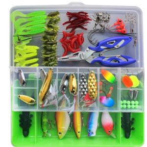 5X Fishing Lures Pike Trout Bass Spoons Spinners Bait Metal Tackle Crankbait New