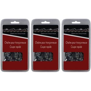 4 Chaînes + guide adapté pour Stihl MS170 | 35cm 3/8LP 50M 1,1mm | Boutique  en ligne plentyShop LTS