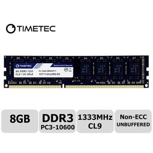 4GB Timetec Hynix IC 4GB DDR3 1333MHz PC3-10600 Unbuffered Non-ECC 1.5V CL9 2Rx8 Dual Rank 204 Pin SODIMM Ordinateur Portable Mémoire RAM Module Upgrade 