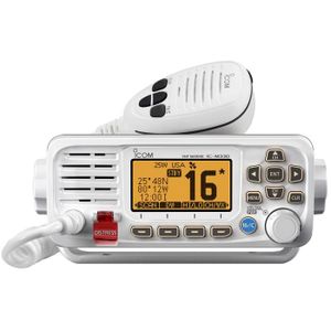 VHF PORTABLE - VHF FIXE - RADIO Radio VHF compacte Icom M330 avec GPS - Blanc