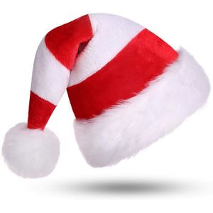 Feutre Bonnet de Père Noël 40 cm Père Noël Rouge Blanc Moelleux Bobble Nouveauté Chapeau Lot 