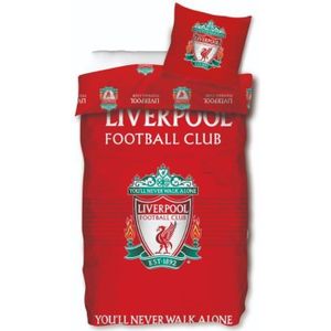 HOUSSE DE COUETTE SEULE Housse de couette FC Liverpool, Rouge, 140x200cm, 