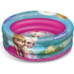 brassards de bain et ballon de plage pour enfant Motif Anna et Elsa La Reine des neiges Disney Frozen Kit bou/ée