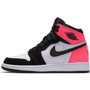 jordan femme rose et noir