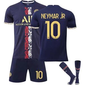 MAILLOT DE FOOTBALL - T-SHIRT DE FOOTBALL - POLO DE FOOTBALL T-SHIRT 2022 Maillot T-Shirt de l'équipe de Paris-n°10 Neymar,équipe pour avec des Chaussettes Et des Shorts