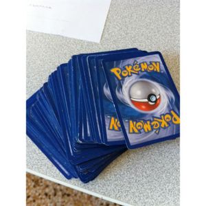 CARTE A COLLECTIONNER LOT DE 100 CARTE POKEMON FRANCAISE 