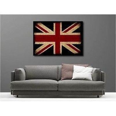 Tableaux Toile Deco En Kit Drapeau Anglais 51497071 Dimensions