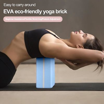 Brique de Yoga accessoires de Fitness en salle 2 pièces blocs EVA et 1  pièces blocs de stabilité de sangle d Púrpura sur marjanemall aux meilleurs  prix au Maroc