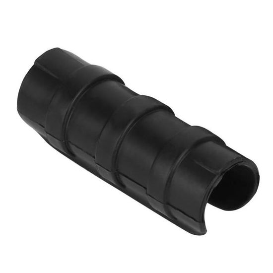 Tube de tuyau de cadre de serre noir et clip de film - DUO - 50pcs (8cm)