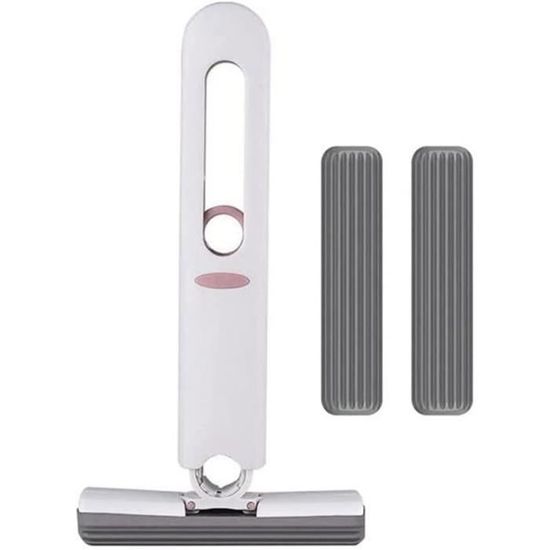 Mini Serpillère Portable Avec Fonction D'essorage, Lavable à La Main