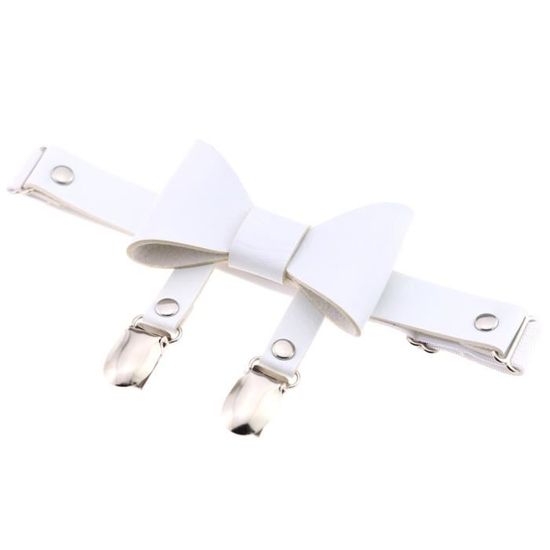 2 Chaînes De Jambe En Cuir Noir Pour Femme - Taille Unique - Accessoire Punk Pour Fêtes Et Tenues Styles