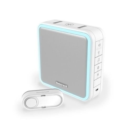 Sonnette Sans Fil Étanche Maison Sonnette Carillon Kit 38 Mélodies Réglables 4 Niveaux De Volume