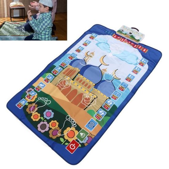 Tapis De Priere Musulman - Tapis De Priere En Peluche Super Confortable