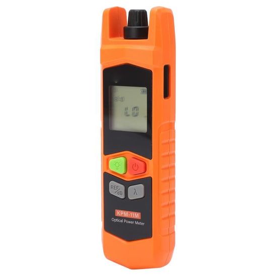 Compteur De Puissance Optique Portable KPM-11M - Plage -70 à +6 DBm, 7 Longueurs D'onde, Détecteur InGaAs