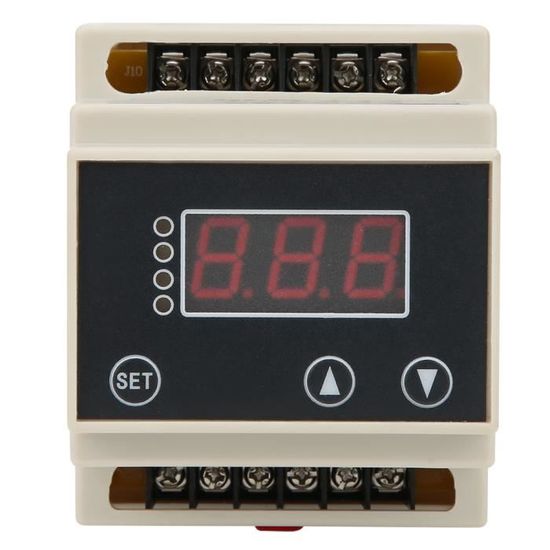 DEWIN Contrôleur De Température Intelligent AC220V Pour Chauffe-Eau Solaire – Régulateur Numérique Précis Avec Affichage Et Sondes