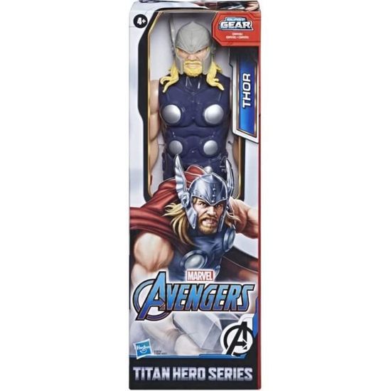 Figurine Avengers Thor 30 cm Super Heros Personnage Articule Marvel Jouet Set garcon Et 1 carte Tigre Nouveaute
