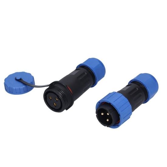 Lot De 2 Connecteurs MPX10 – Prise D’extension Servo Rapide Mâle/femelle – 10 Broches – Pour RC, Jet, Avion – Bricolage Modélisme
