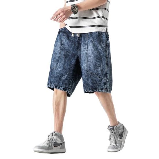 Short Homme Coton Zetieny - Bermuda été Avec Poches