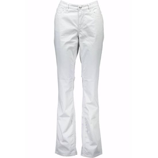 Pantalon Femme GANT Gris Coupe Regular Ete