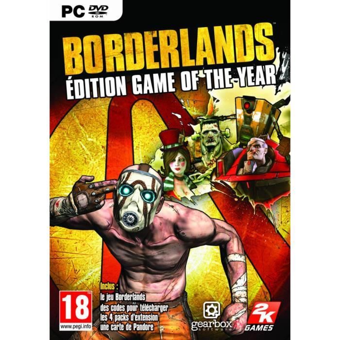Just For Games Borderlands - Goty / Jeu PC