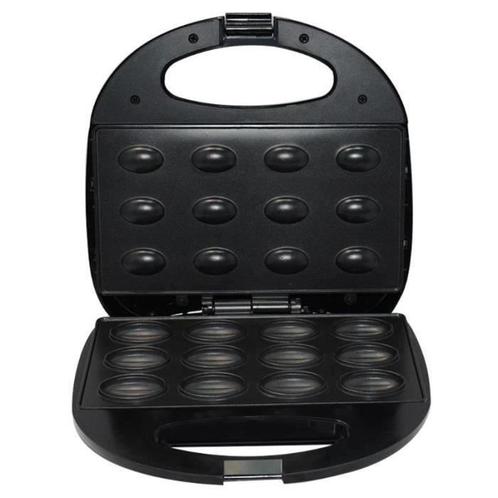 R1032 Ménage électrique noyer gâteau fabricant Sandwich petit déjeuner Machine Sandwich fer grille pain cuisson petit déjeuner cas