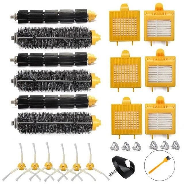 Kit filtre HEPA et brosse pour aspirateur iRobot Roomba, pièces détachées séries 700, 720, 750, 760, 765, 770, 772, AK25526603