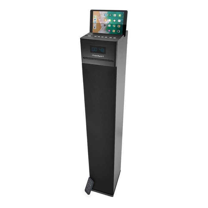 Tour de son multimédia 130W - CD-BLUETOOTH-USB-SD-FM-POWER BANK - MADISON CENTER130CD--BK