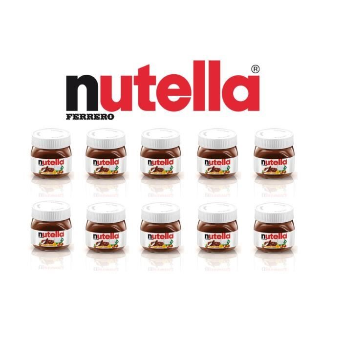 NUTELLA - LOT de 12 pots de 25gr