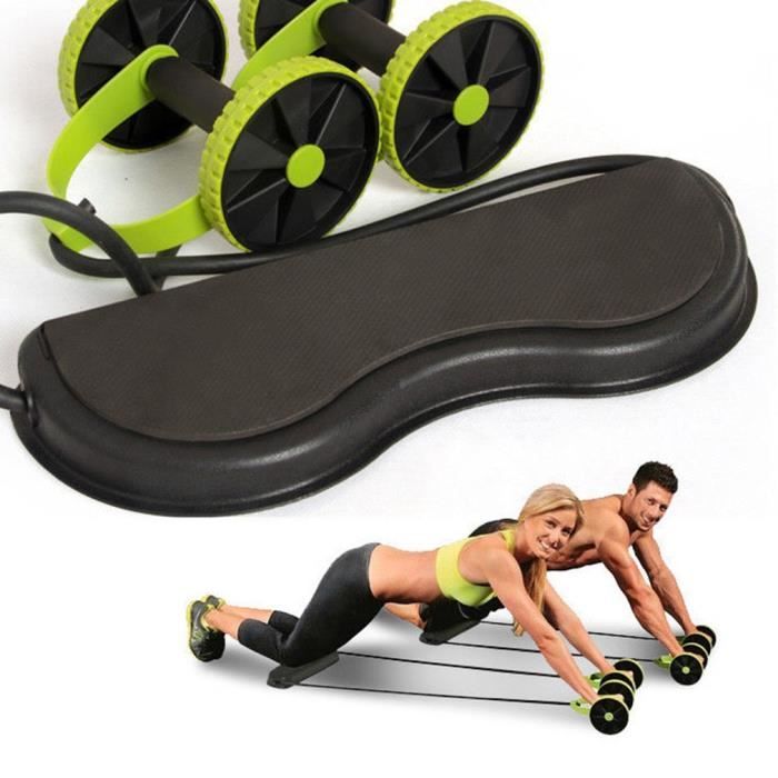 Magnifique Entraîneur abdominal scooter fitness Roue bodyshaper