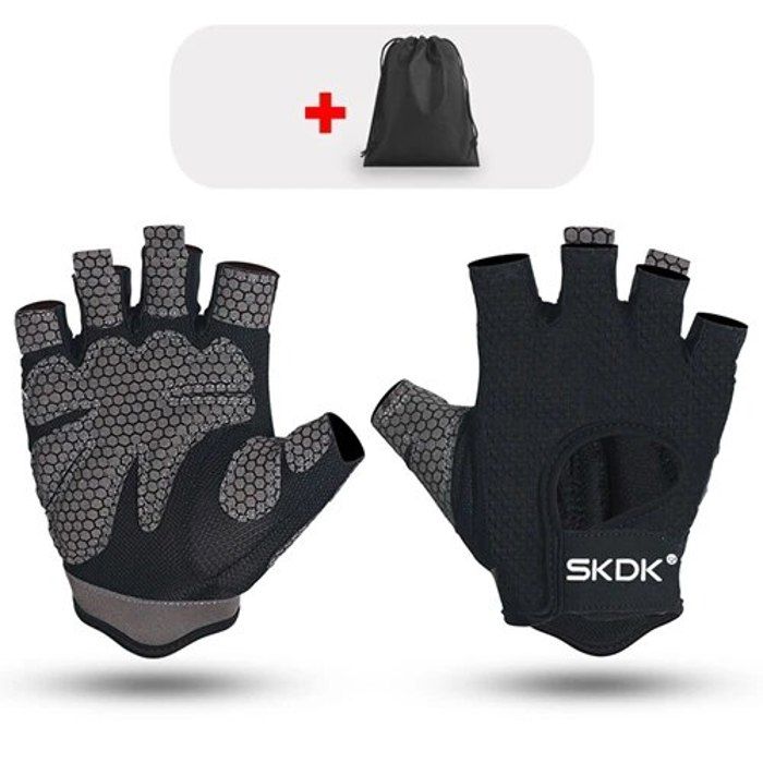 Gants D'haltérophilie BEAST RAGE Homme Et Femme – Paume Rembourrée, Néoprène, Soutien Poignet Réglable, Antidérapant, Pour Crossfit Et Muscu