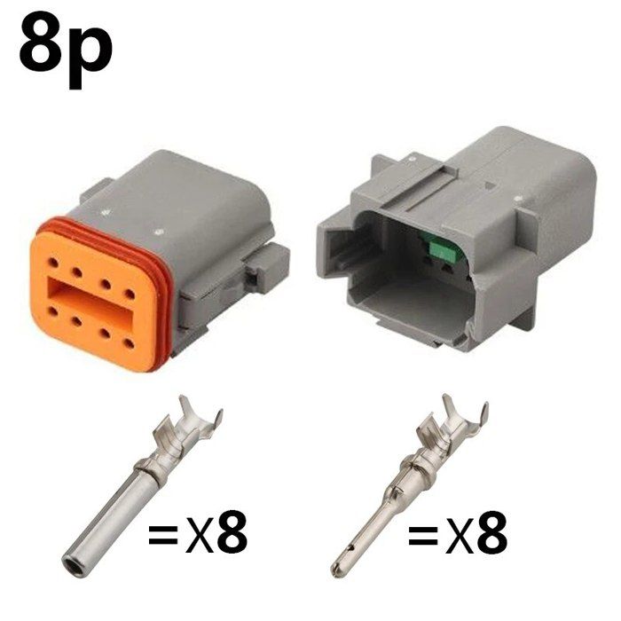 Qingqing Store 1/5/10/20 Ensembles 3 épingles Ampère