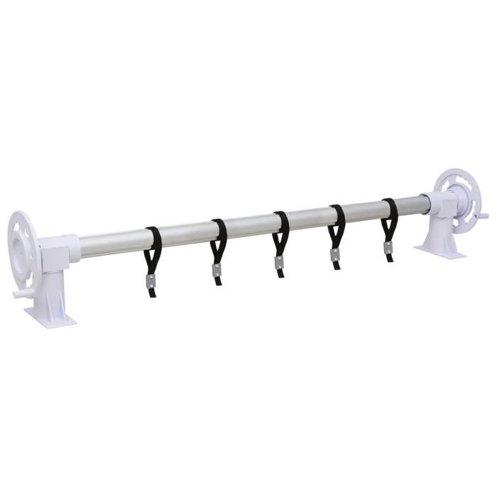 vidaXL Rouleau de couverture piscine alu - vue 2