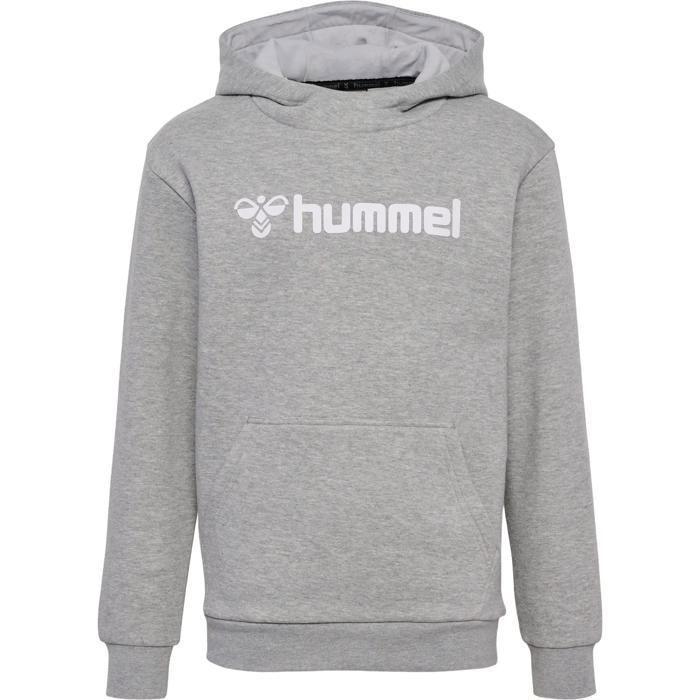 Sweatshirt à capuche enfant Hummel Mover - gris Sweatshirt à capuche enfant Hummel Mover - gris
