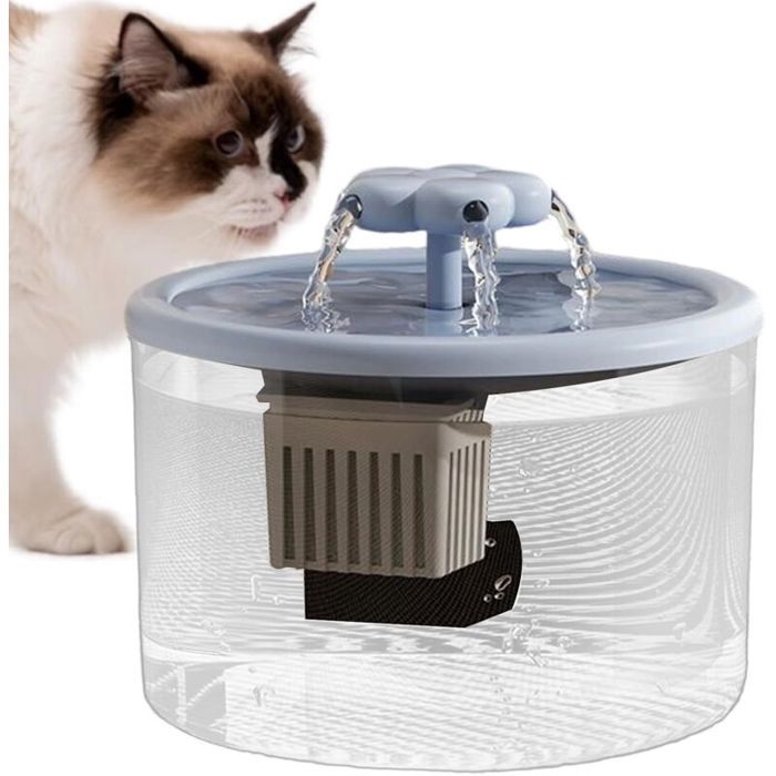 Fontaine pour chat 1200 ml - distributeur deau automatique pour chat