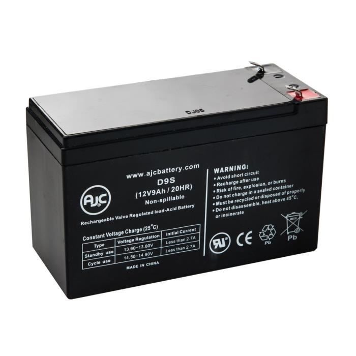 Batterie Sunnyway SW1280-F2 12V 9Ah Acide scell/é de Plomb Ce Produit est Un Article de Remplacement de la Marque AJC/®