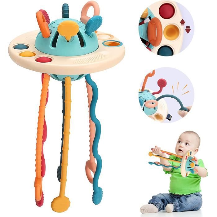 Lot De 5 Jouets à Mâcher Sensoriels ERKOON - Aide à La Dentition Et Stimulation Orale Pour Enfants Autistes, TDAH, SPD - 5