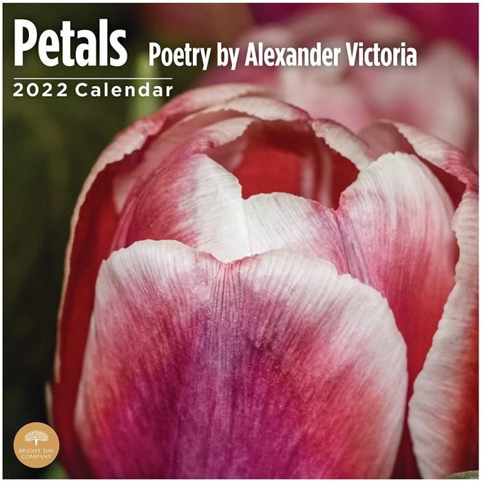 Calendrier Mural 22 Petals Poetry Par Alex Victoria Par Bright Day 30 5 X 30 5 Cm Citation Inspirante Fleurs De Motiv Cdiscount Beaux Arts Et Loisirs Creatifs