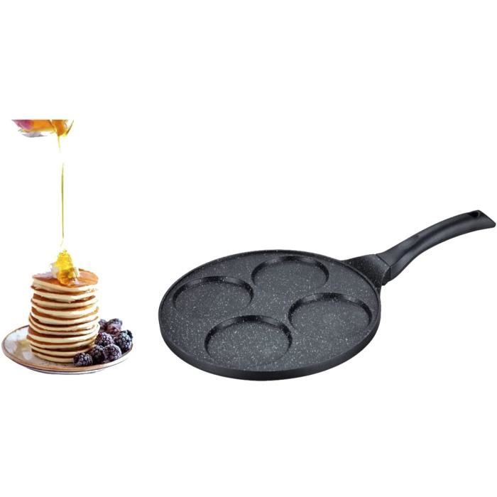 Poêle à Pancake revêtement Pierre KLAUS distribué par Natural Cook
