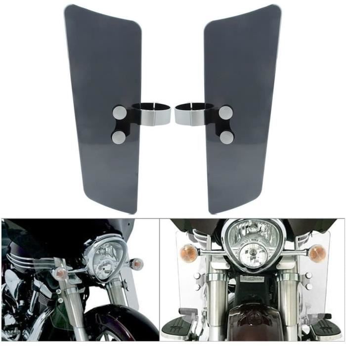 Pare-brise Arrière Pour Honda Goldwing GL1800 2004-2017 - Acrylique 3.5 Mm, 38x45 Cm, Bleu Lumière