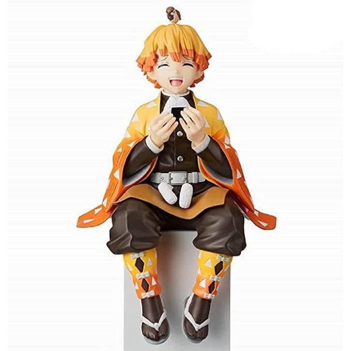 Figurine Demon Slayer :-Agatsuma Zenitsu figurine jouet Anime modèle Statue pour les Fans