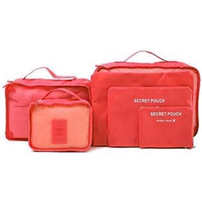 Organisateur de Voyage Cube de Voyage Sacs de Rangement 7 Set Système Organisateur de Voyage Cube de Voyage Sacs de Rangement 7 Set Système