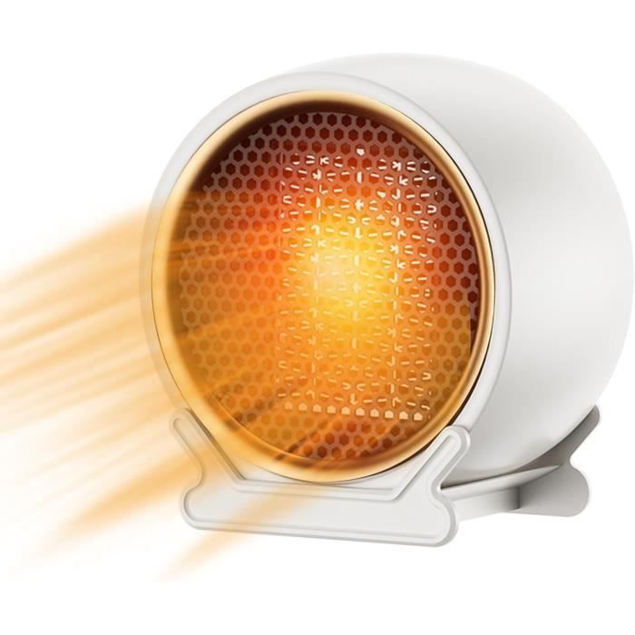 Chauffage d'Appoint-1500W Radiateur Electrique,PTC Chauffage Soufflant,3 Modes,Télécommande,60