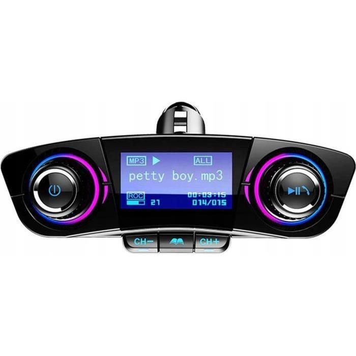 Émetteur FM Bluetooth pour voiture BT06 - Multifonctionnel et sans fil