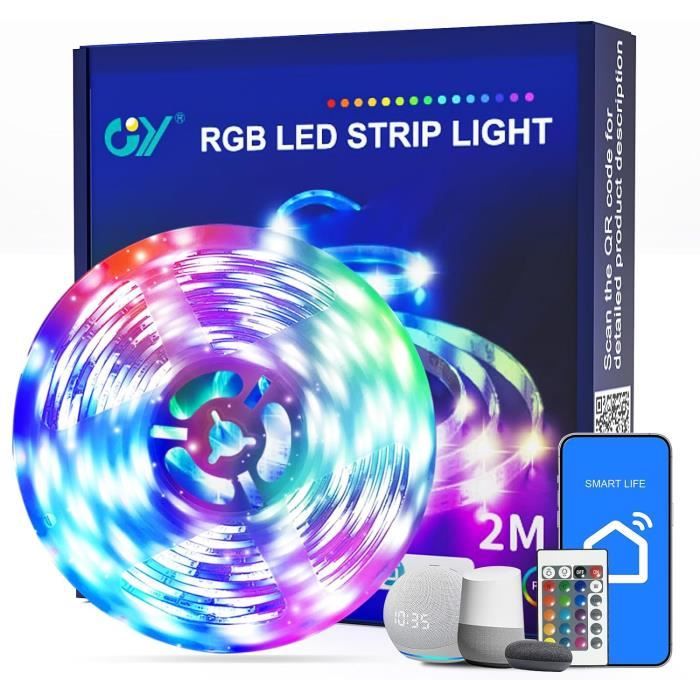 Ruban LED 10M, LED Chambre Bande LED RGB Bande Lumineuse Led Bandeau Leds Pour Chambre 300 LEDs 5050 Rgb Ip65 Tanche Tlcommande 44 Touches 10m 62185384