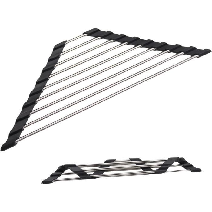 Égouttoir à Vaisselle Pour évier De Cuisine, Grille D'égouttage En Inox