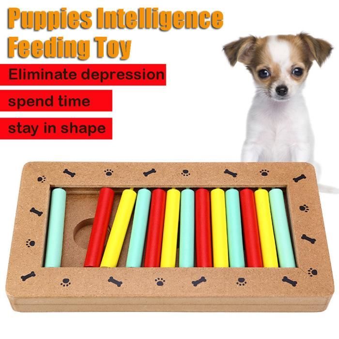 Puppies Intelligence Feeding Toy Puzzle Jouet En Bois Pour Petit Ou Moyen Chien Chat Rrxpuppies Intelligence Feeding Toy Cdiscount