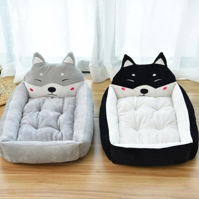 Dessin Anime Mignon Forme D Animal Lit Chaud Nid Pour Chien Dormir Chat Akita 50cm Couleur Aleatoire Cdiscount